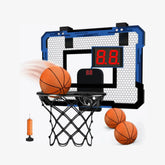 Tragbarer Basketballkorb mit Anzeigetafel und 3 kostenlosen Bällen