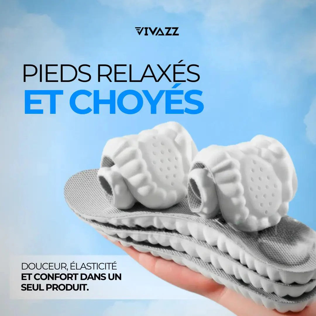 4D Sport Orthopedic Insoles with Anti-Impact Technology