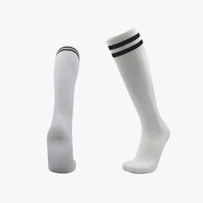 Professionelle kniehohe Fußballsocken