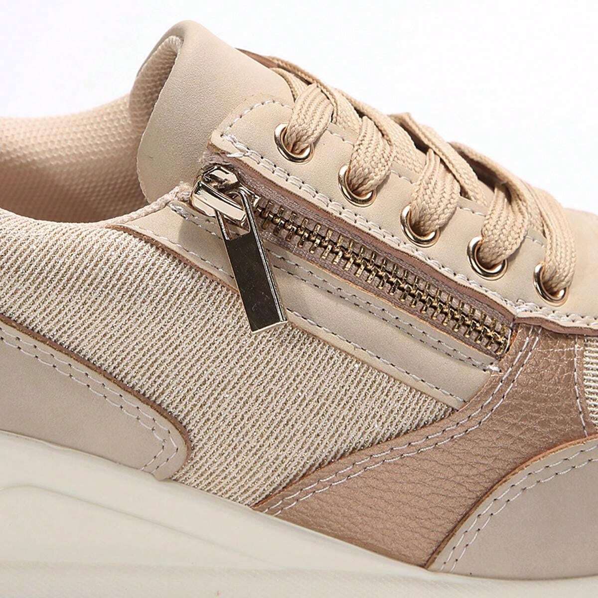 Aurelle Zip Sneakers