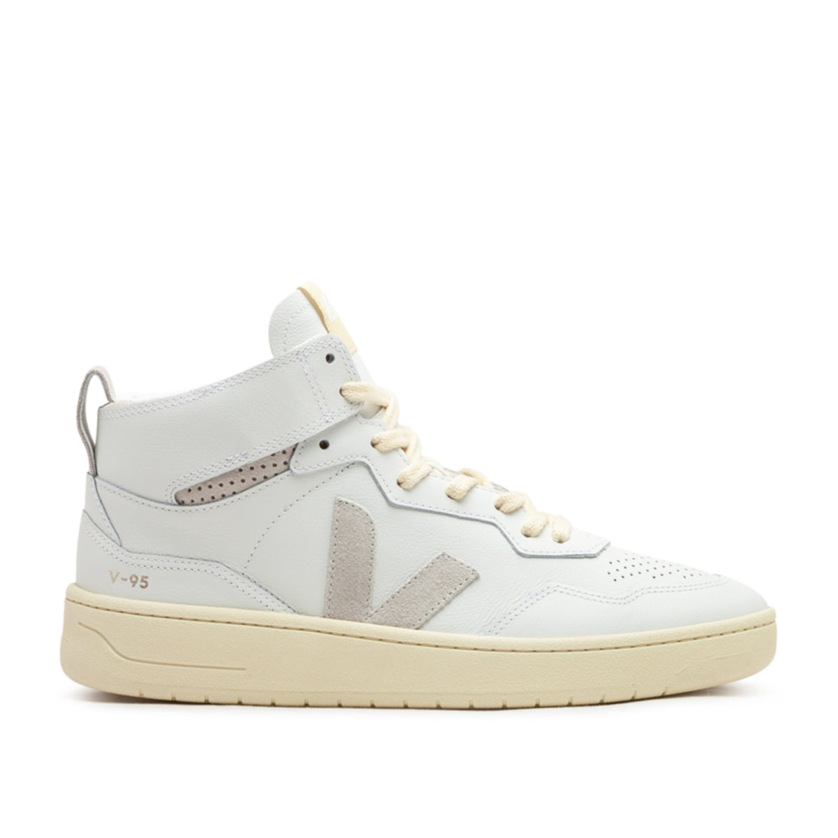 V-95 Leder-Sneaker (Weiß)
