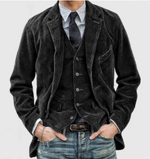 Jacke und Weste im Retro-Stil