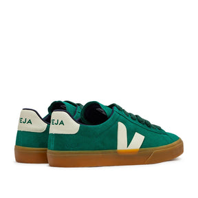 Wildleder-Sneaker (Grün / Beige)