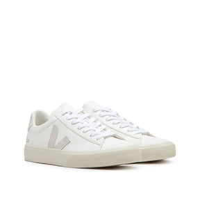 Damen-Sneaker Campo Chromefree aus Leder (Weiß / Beige)