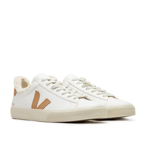 Winter Chromefree Leder-Sneaker (Weiß / Braun)