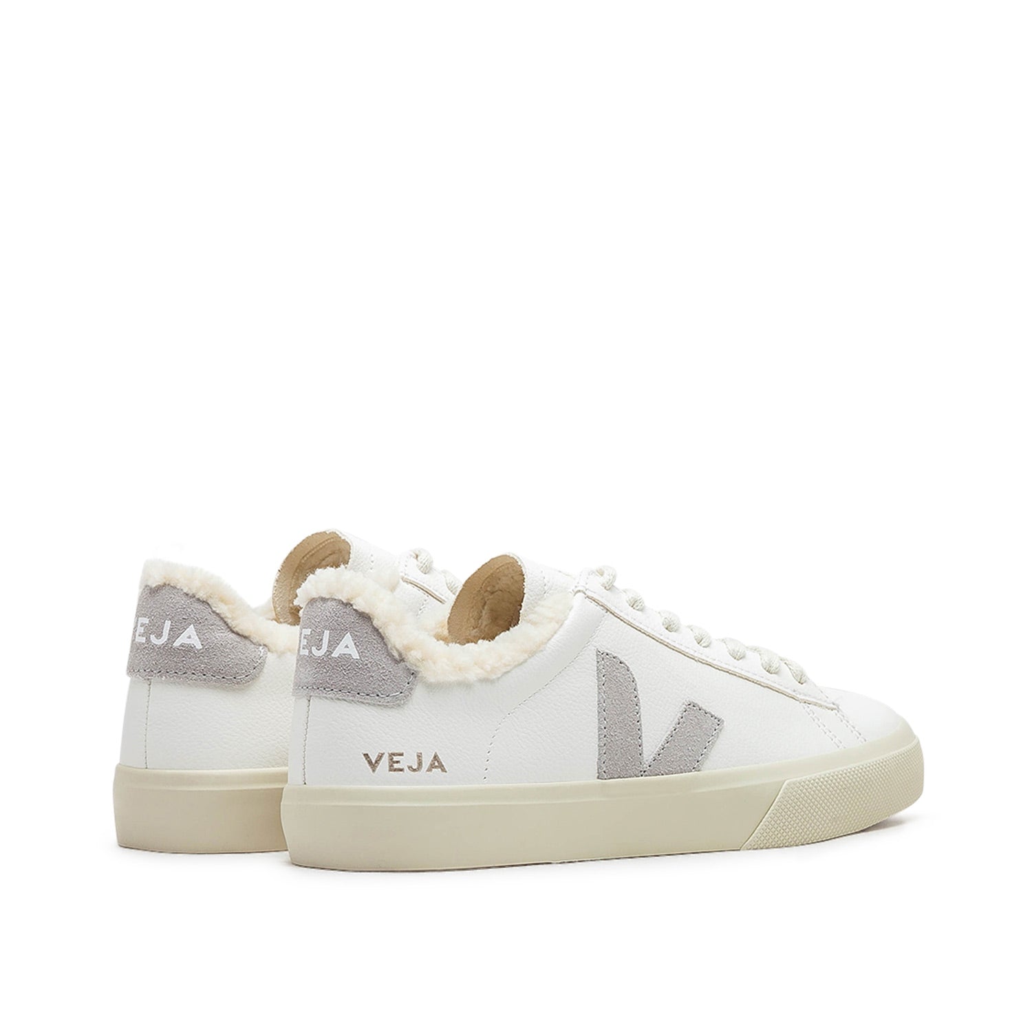 Damen Campo Wintersneaker (Weiß / Grau)