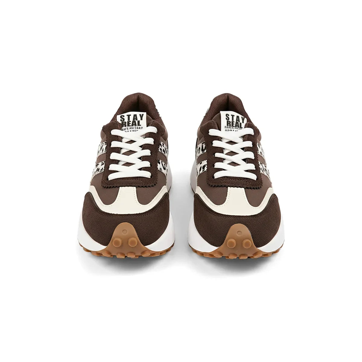 CloudLane Stripe Casual | Leopard Braun