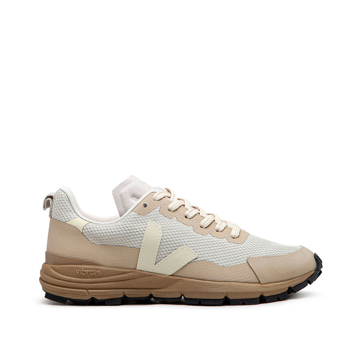 Damen-Sneakers Dekkan Alveomesh (Creme / Braun)
