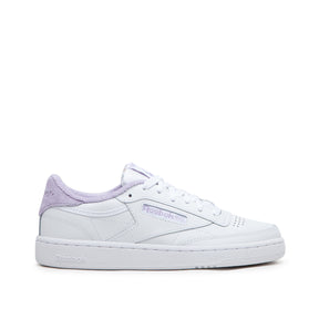 Damen Club C 85 Sneakers (Weiß / Lavender)