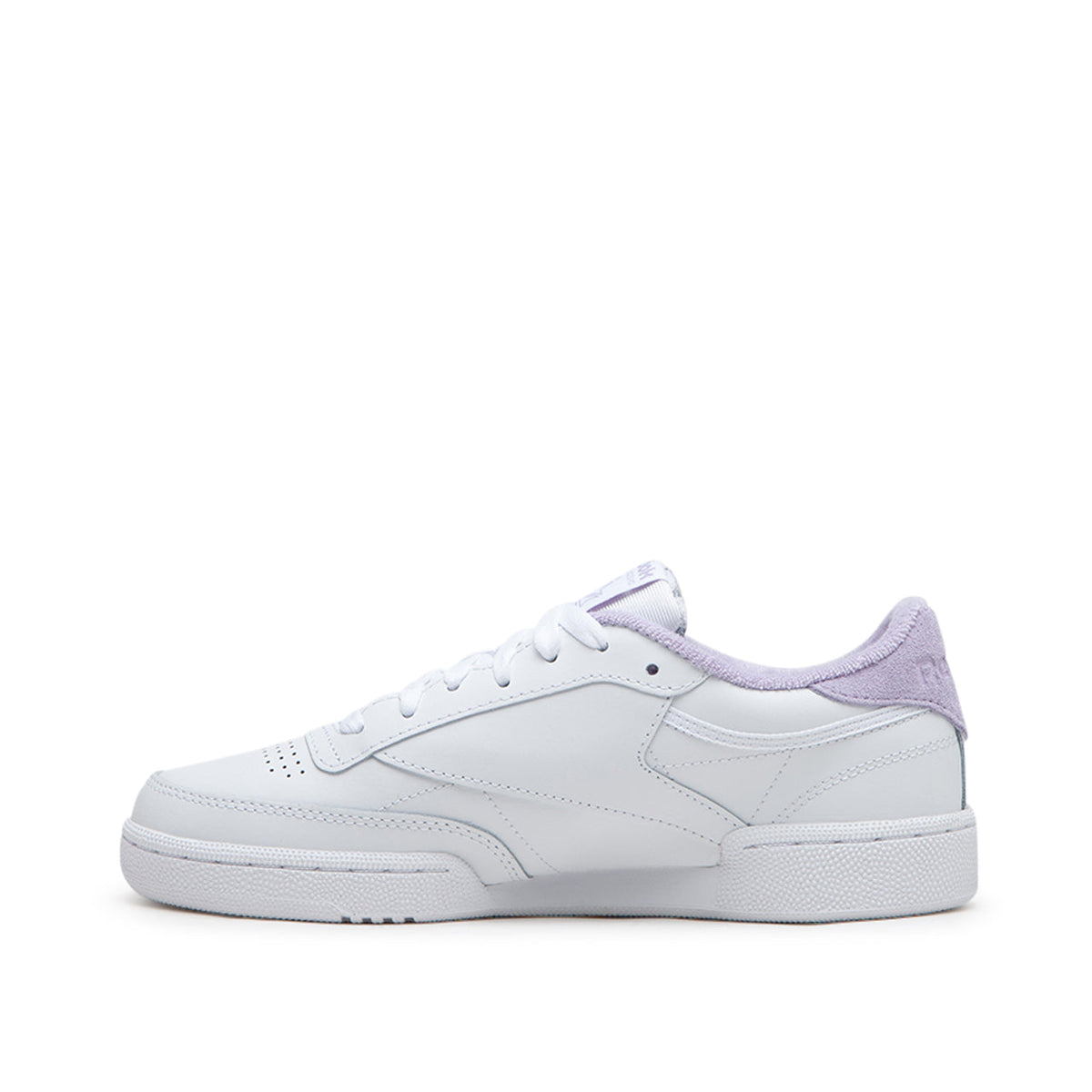 Damen Club C 85 Sneakers (Weiß / Lavender)