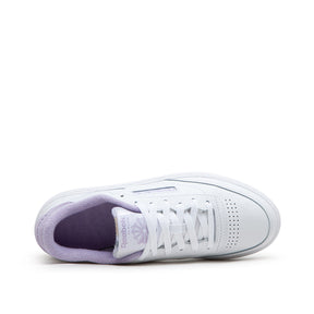 Damen Club C 85 Sneakers (Weiß / Lavender)