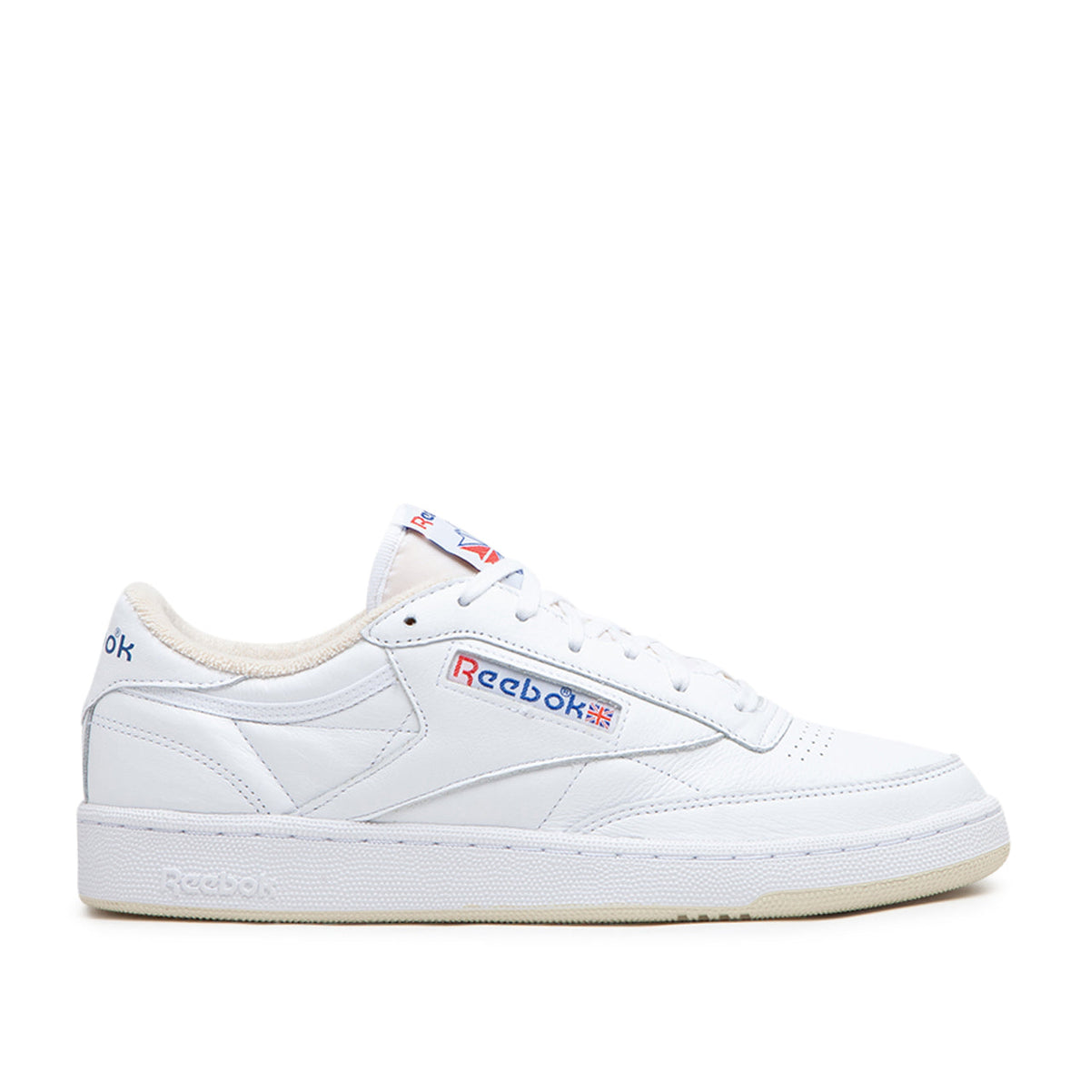 Vintage Klassische Sneaker (Weiß / Blau)