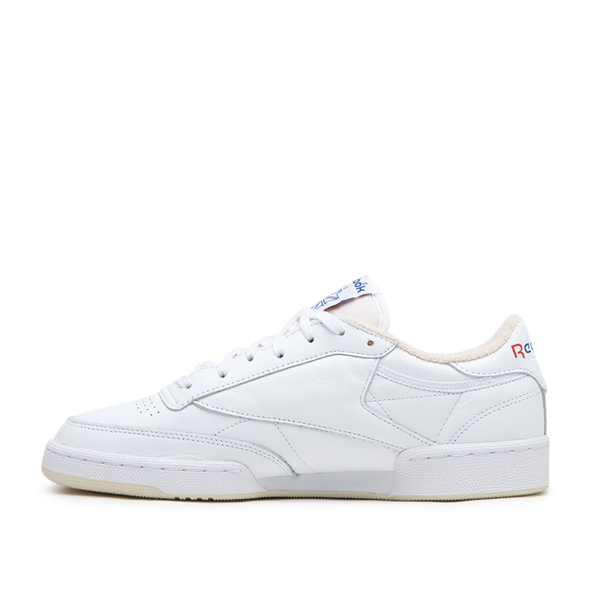 Vintage Klassische Sneaker (Weiß / Blau)