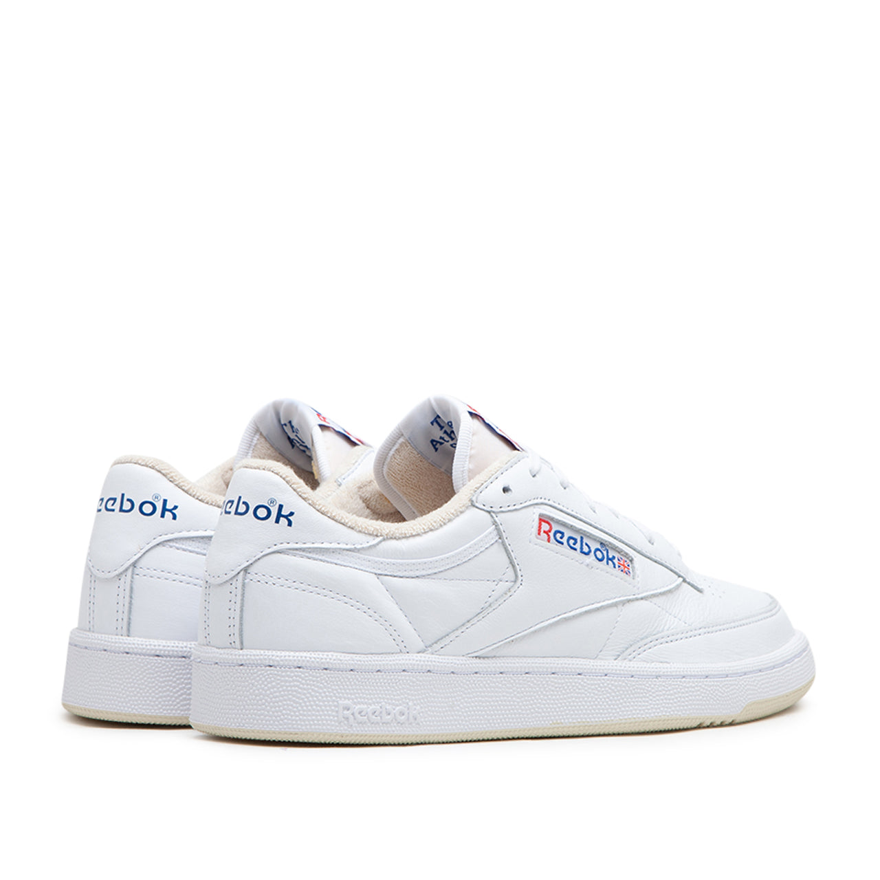 Vintage Klassische Sneaker (Weiß / Blau)