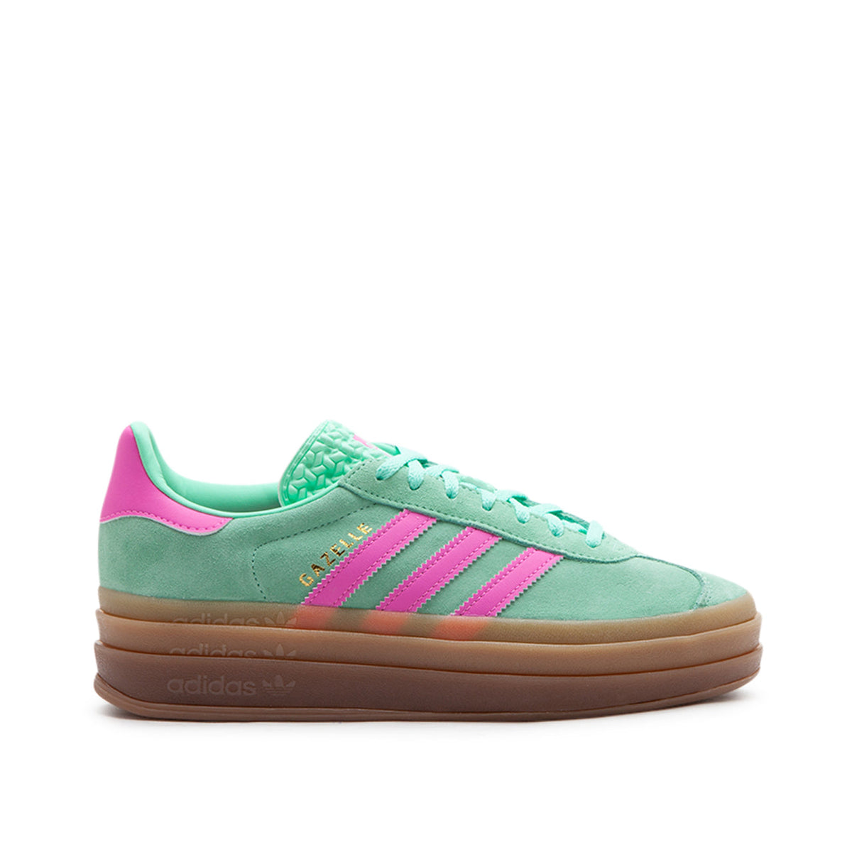 Gazelle Bold Damen-Sneaker (Grün / Pink)