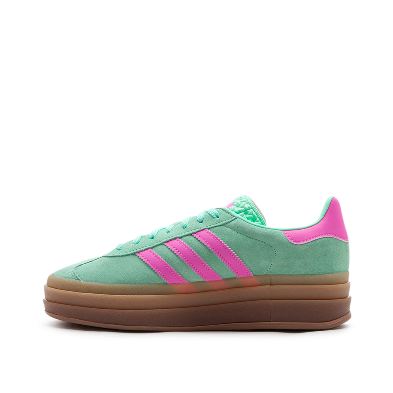 Gazelle Bold Damen-Sneaker (Grün / Pink)