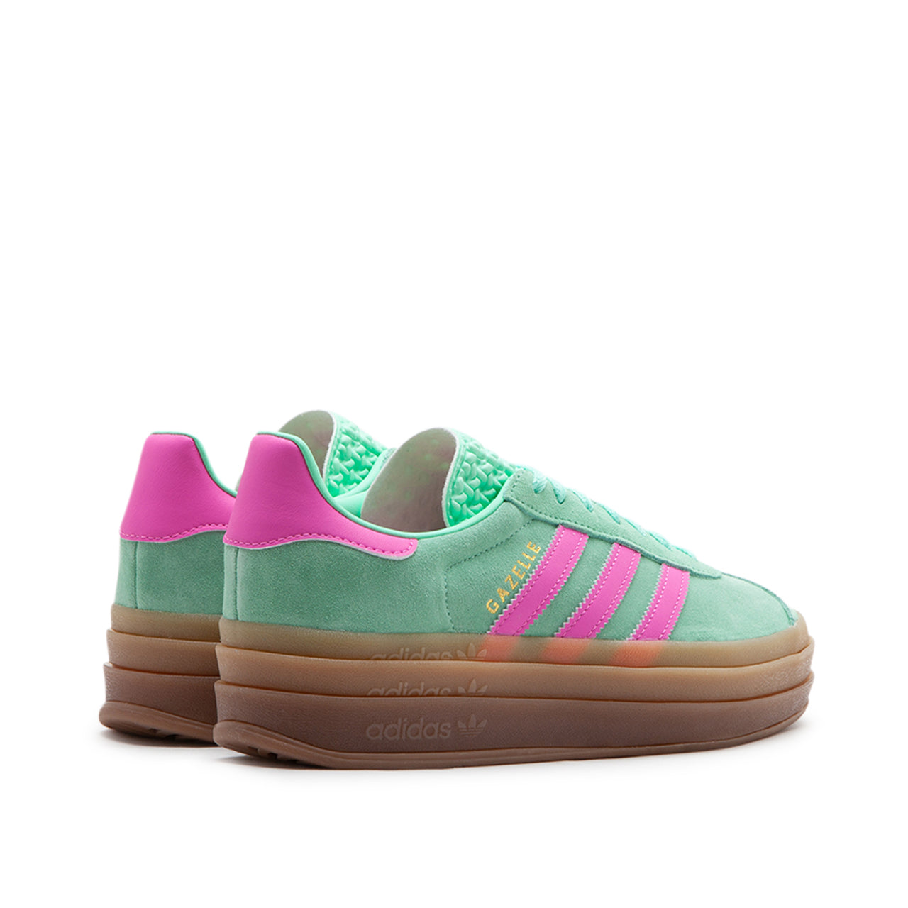 Gazelle Bold Damen-Sneaker (Grün / Pink)