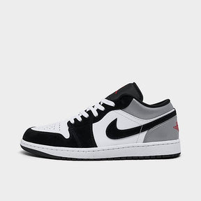 AJ Retro 1 Low SE (Weiß/Feuerrot/Schwarz/Mattsilber)