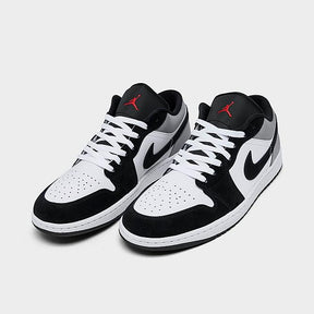 AJ Retro 1 Low SE (Weiß/Feuerrot/Schwarz/Mattsilber)