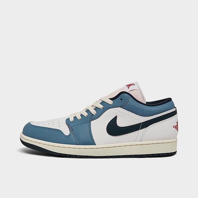 AJ Retro 1 Low SE (Weiß/Ägäis-Sturm/Blasses Elfenbein/Armee-Marine)