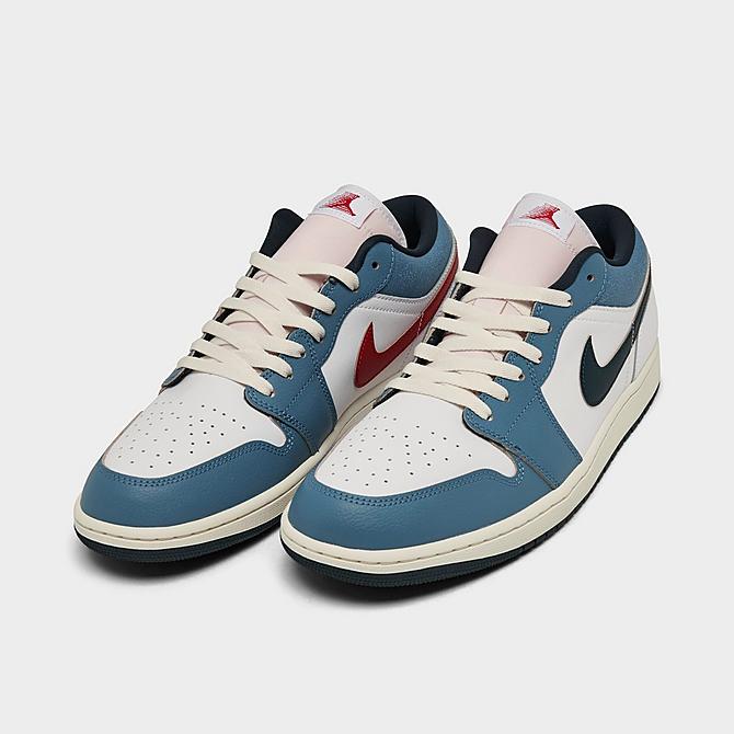 AJ Retro 1 Low SE (Weiß/Ägäis-Sturm/Blasses Elfenbein/Armee-Marine)