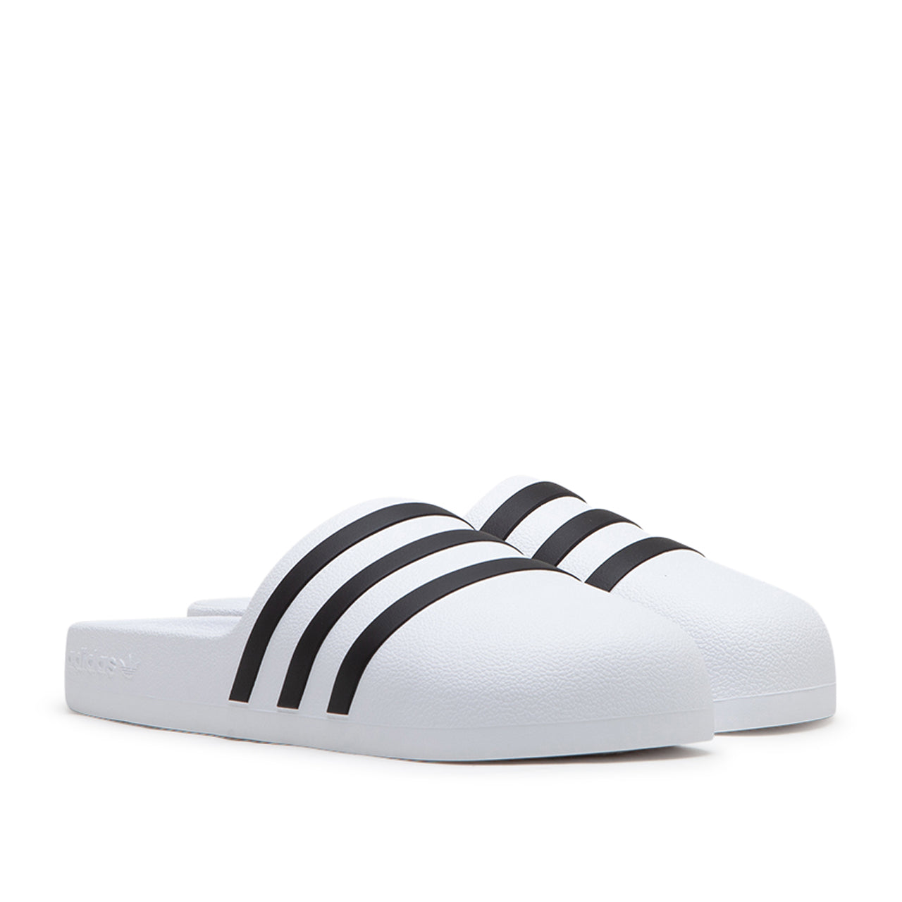 Adifom Adilette Sandalen (Weiß / Schwarz)