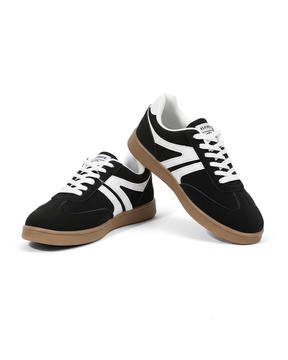 Harbor Court Black Gum Sole Sneakers