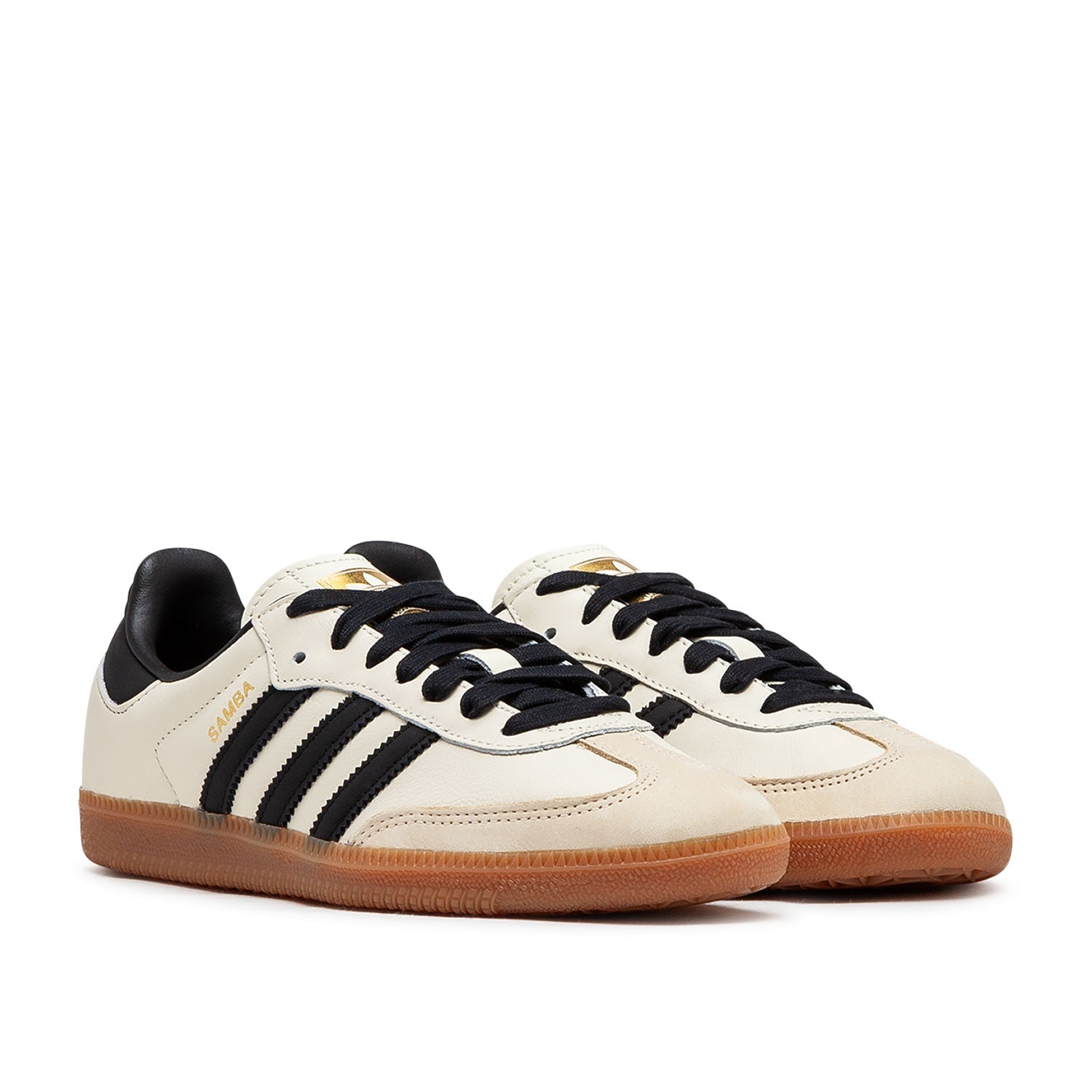 Damen Samba OG (Beige / Schwarz)