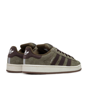 Retro Campus-Sneaker (Olive / Braun)