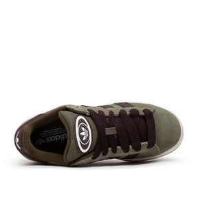 Retro Campus-Sneaker (Olive / Braun)