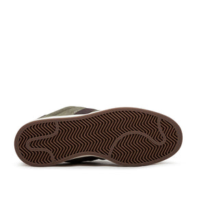 Retro Campus-Sneaker (Olive / Braun)
