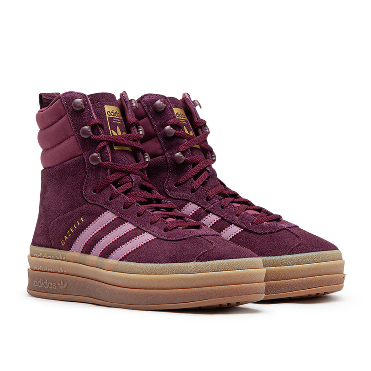 Gazelle Stiefel für Damen (Bordeauxrot / Gummi)