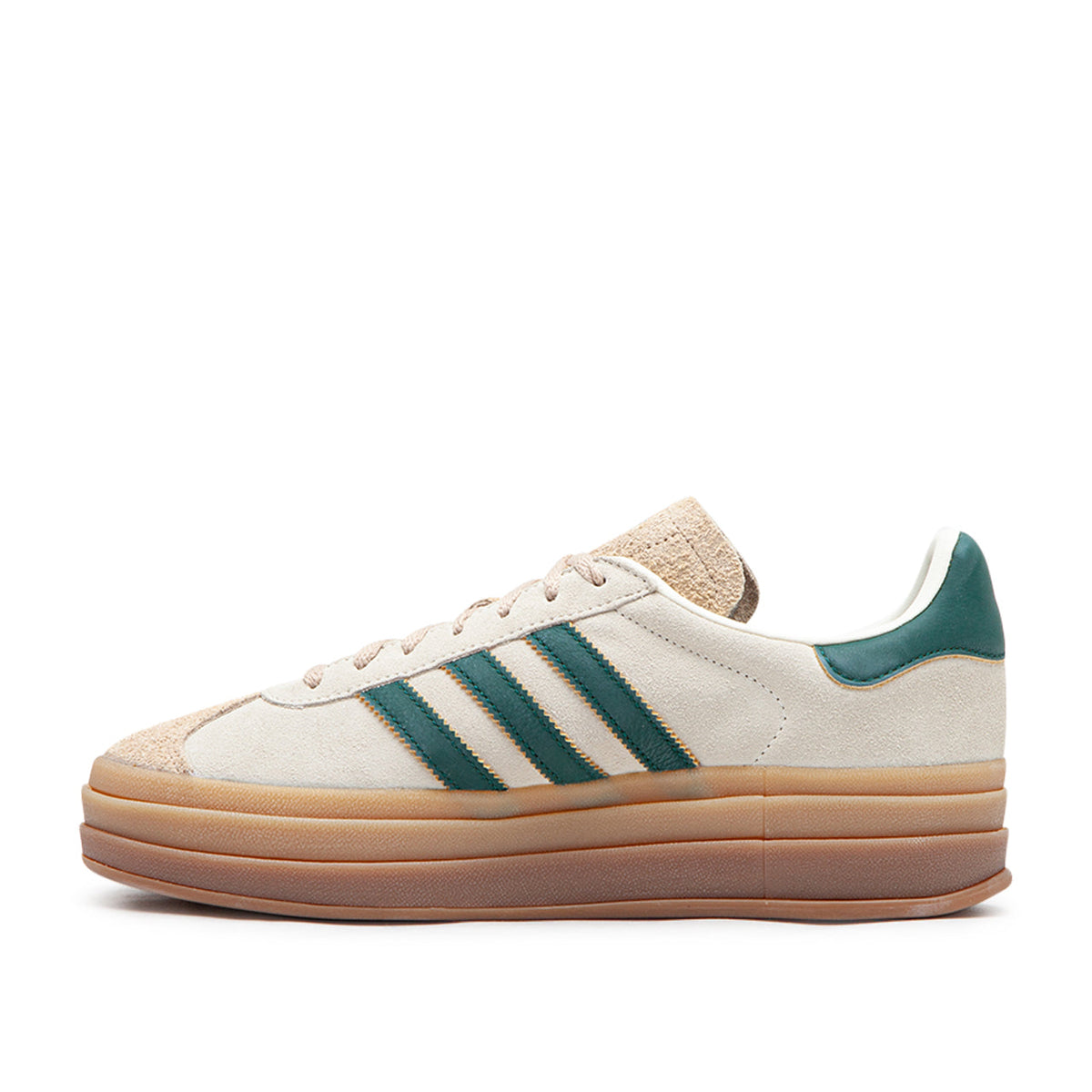 Damen-Sneaker Gazelle Bold (Beige / Grün / Gum)