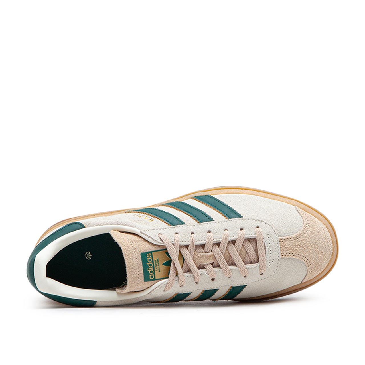 Damen-Sneaker Gazelle Bold (Beige / Grün / Gum)