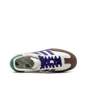 Womens Samba OG Sneakers (White / Purple / Green)