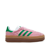 Damen Gazelle Bold Sneakers (Rose / Grün / Gum)