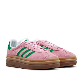 Damen Gazelle Bold Sneakers (Rose / Grün / Gum)