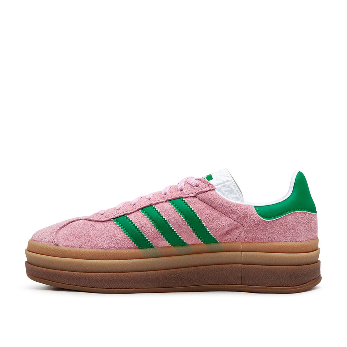 Damen Gazelle Bold Sneakers (Rose / Grün / Gum)