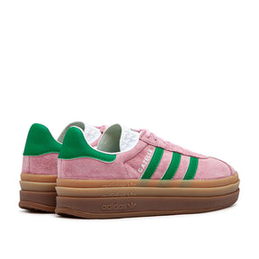 Damen Gazelle Bold Sneakers (Rose / Grün / Gum)