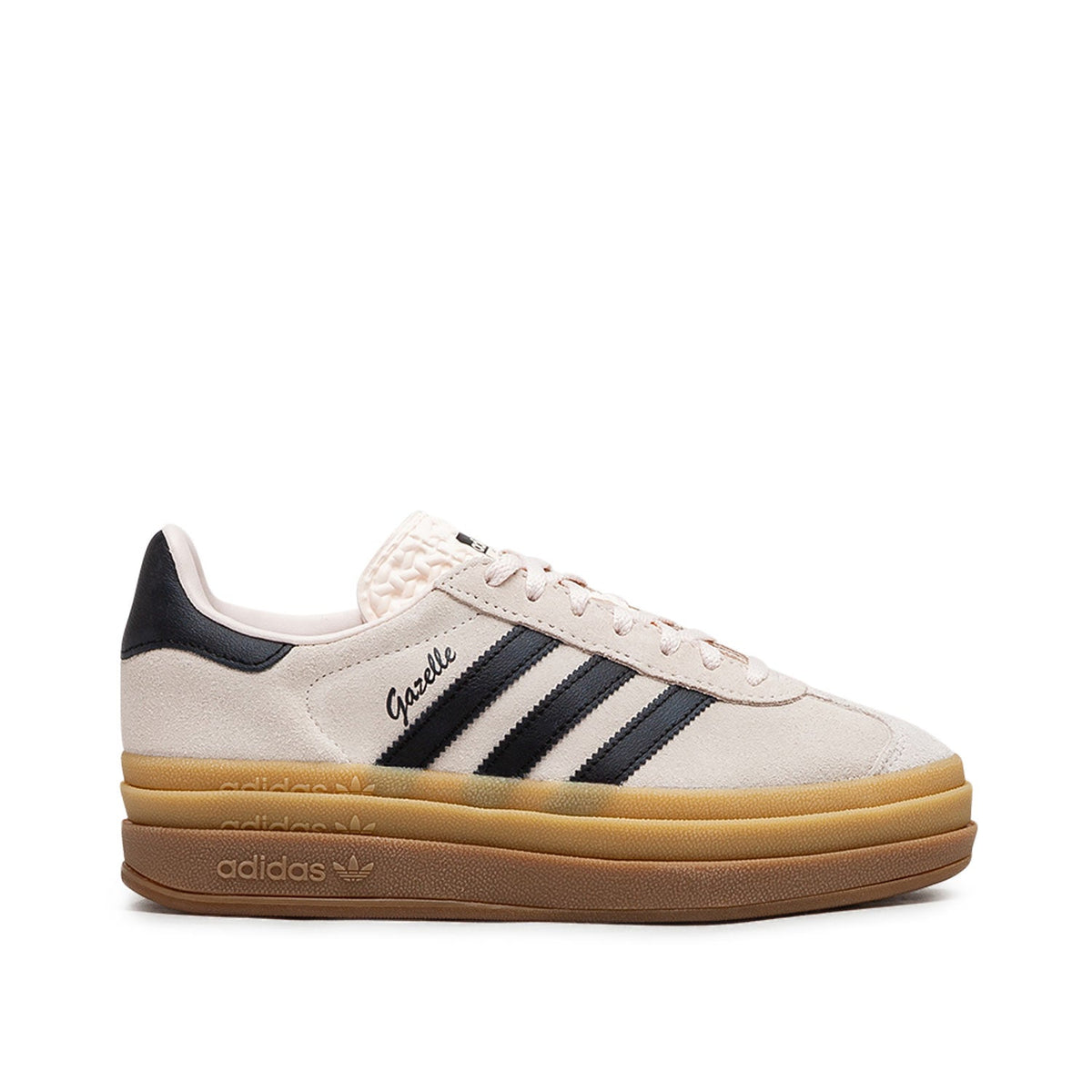 Damen Gazelle Bold Sneakers (Rose / Schwarz)