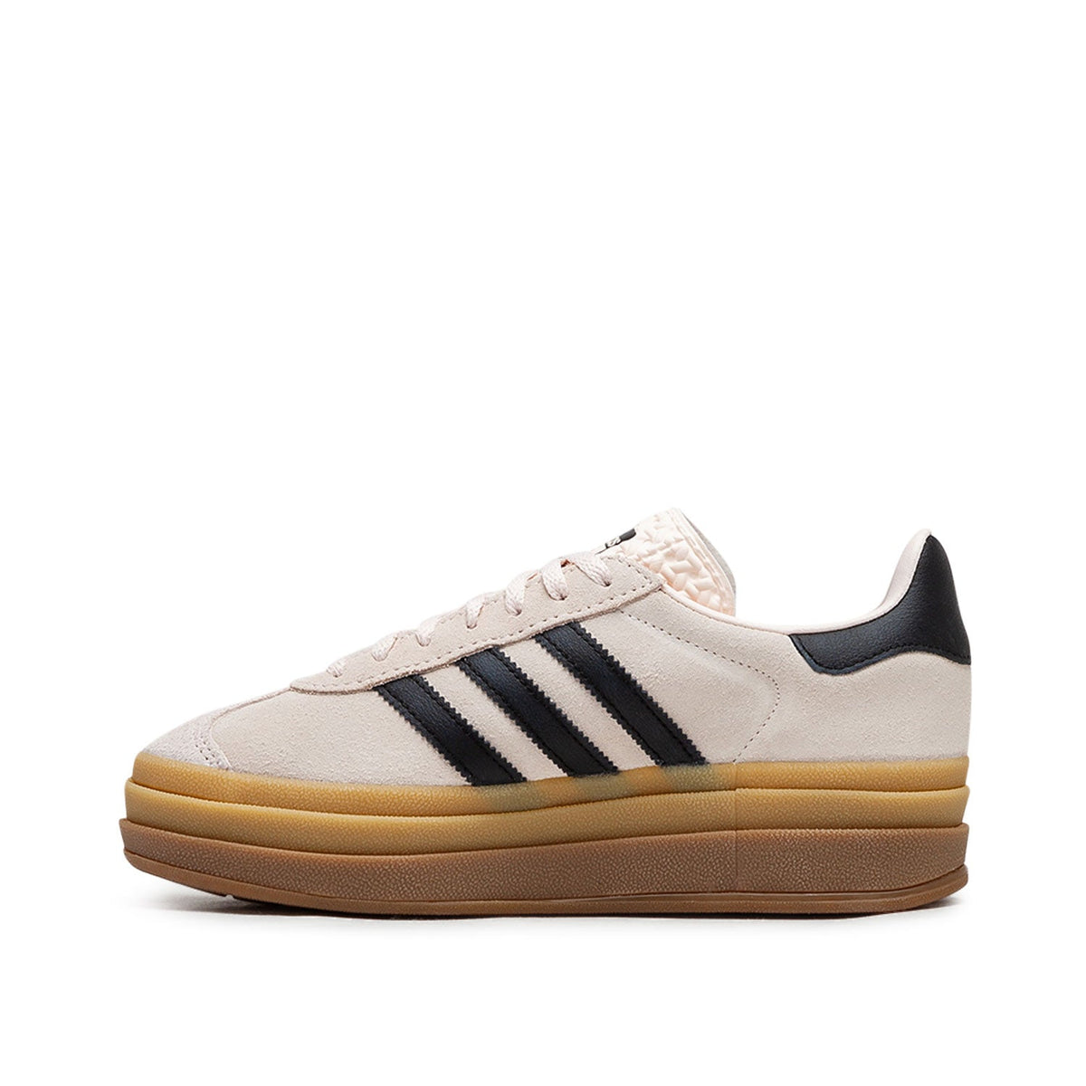 Damen Gazelle Bold Sneakers (Rose / Schwarz)