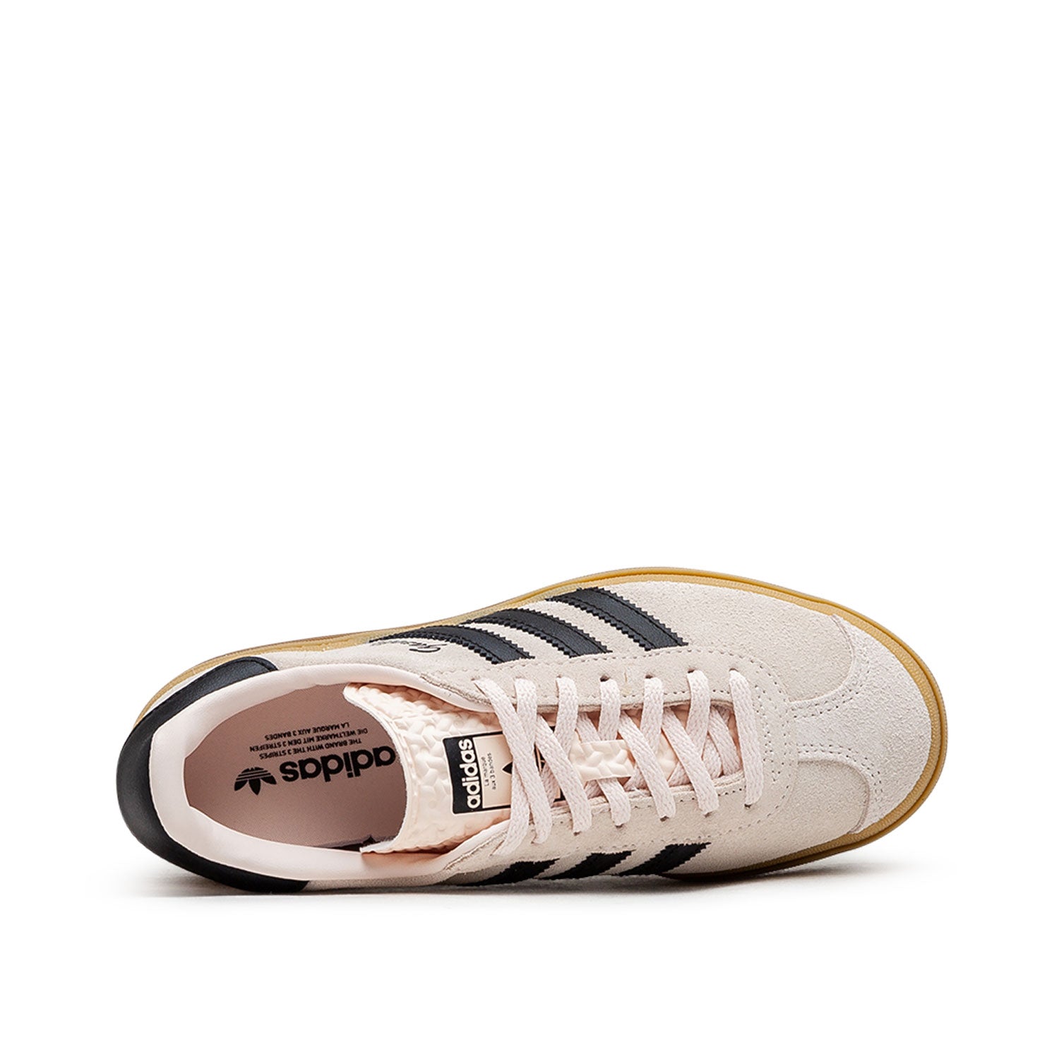 Damen Gazelle Bold Sneakers (Rose / Schwarz)