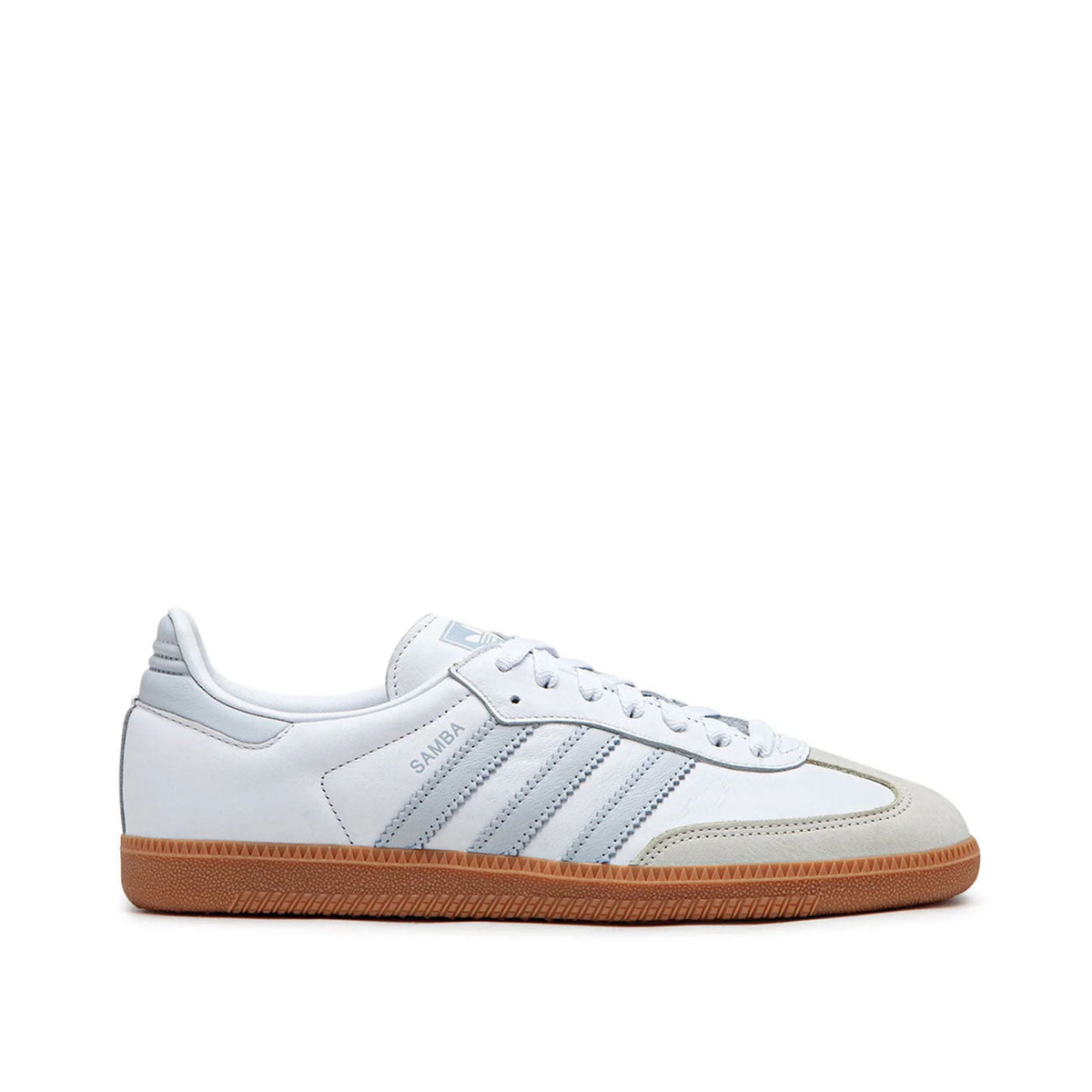 Damen Samba OG Sneaker (Weiß / Hellblau / Gum)
