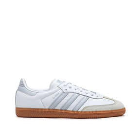 Damen Samba OG Sneaker (Weiß / Hellblau / Gum)