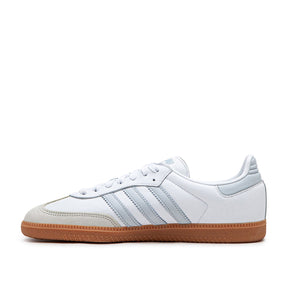 Damen Samba OG Sneaker (Weiß / Hellblau / Gum)