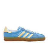 Damen Gazelle Indoor Sneaker (Blau / Gelb)