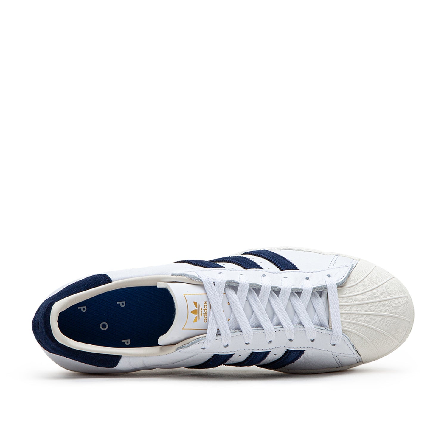 Kollaborative Superstar ADV Sneakers (White / Navy)