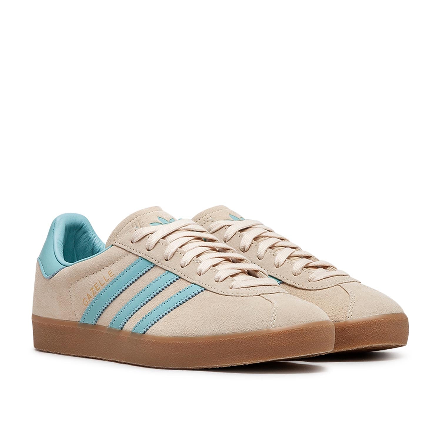 Gazelle 85 Sneakers (Beige / Hellblau)