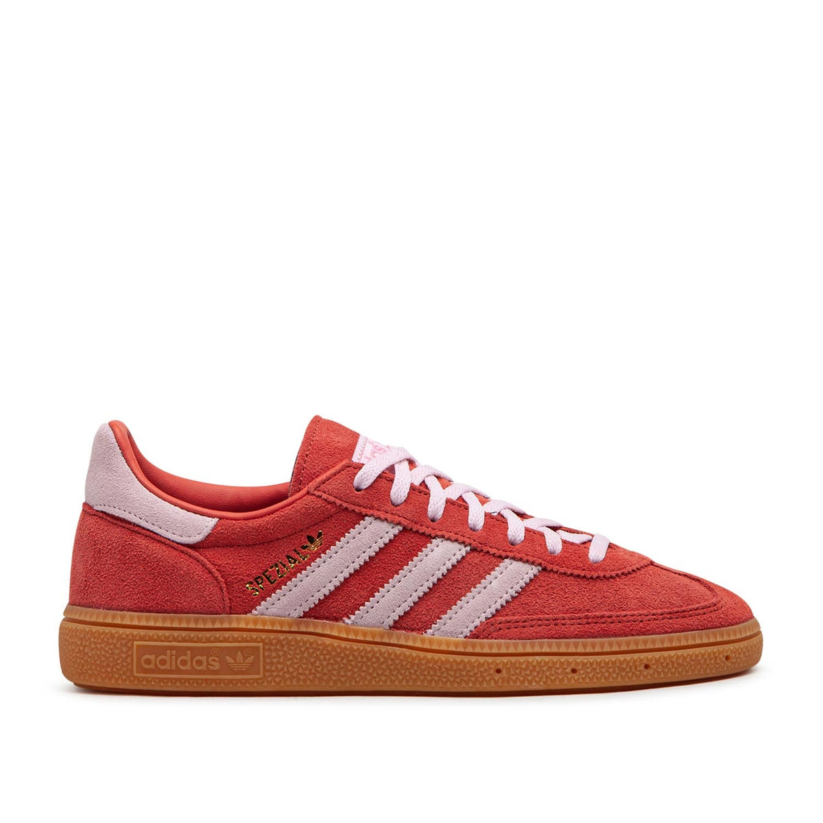 Damen Handball Spezial Sneaker (Rot / Rose / Gum)
