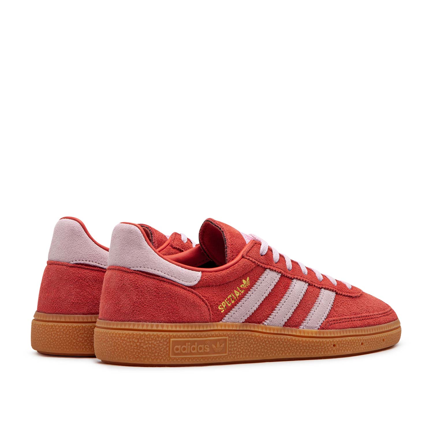 Damen Handball Spezial Sneaker (Rot / Rose / Gum)